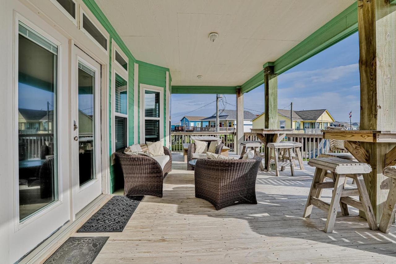 Beachslapped Bolivar Peninsula Bagian luar foto